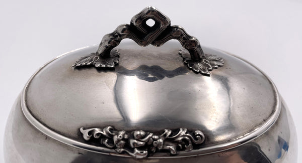 European Silver Sugar / Esrog Box