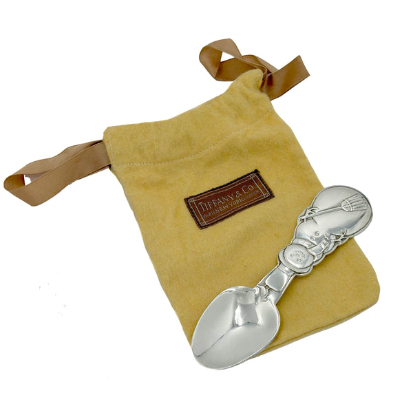 Tiffany & Co. Sterling Silver Snowman Child Spoon