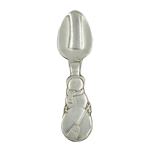 Tiffany & Co. Sterling Silver Snowman Child Spoon