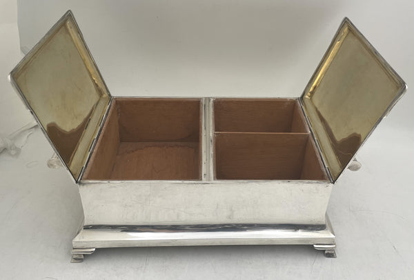 Birks Canadian Sterling Silver Humidor Box