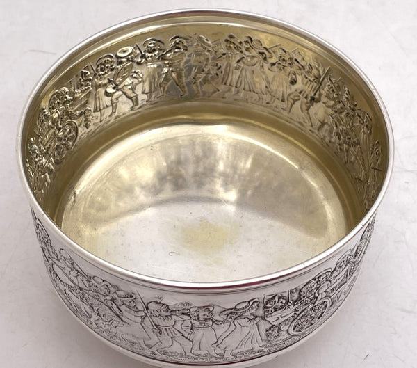 Tiffany & Co. Sterling Silver Rare Child's Bowl & Porringer with Original Pouches