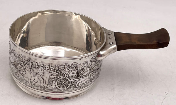 Tiffany & Co. Sterling Silver Rare Child's Bowl & Porringer with Original Pouches