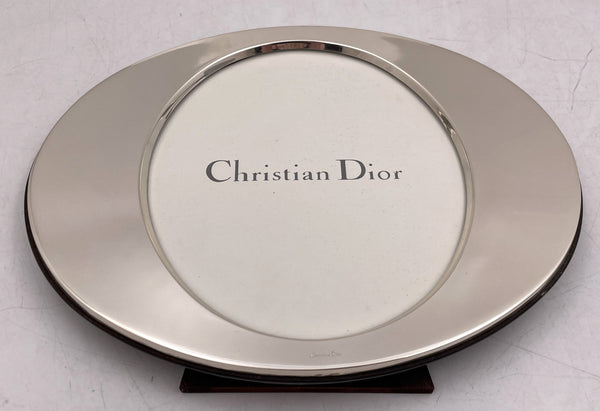 Christian Dior Italian Sterling Silver Frame in Mid-Century Modern Style with Box & Papers 30% OFF Mother's Day Sale!