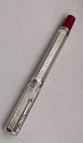 Montegrappa Special Reserve 1996 Sterling Silver Rollerball Pen Limited Edition of 100