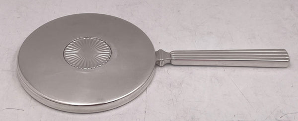 Georg Jensen by Bernadotte Sterling Silver 4-Piece Vanity Set from 1930s with Mirror, Brushes, and Comb