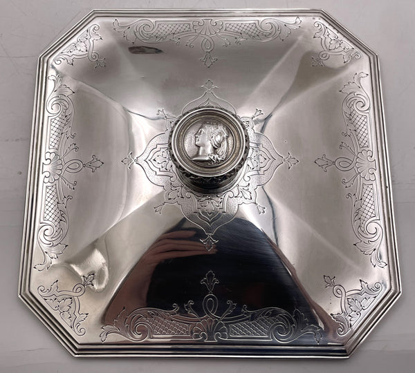 Pair of Tiffany & Co. French Sterling Silver Tureens from Early 20th Century