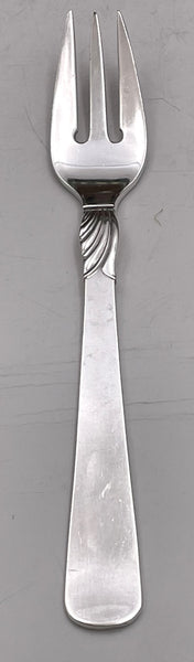 Jens Andersen Danish 156-Piece Sterling Silver Flatware Set in Mid-Century Modern Style and Kontesse Pattern