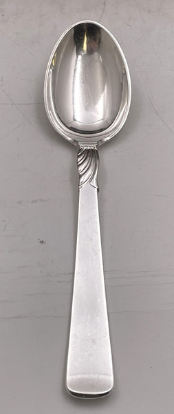 Jens Andersen Danish 156-Piece Sterling Silver Flatware Set in Mid-Century Modern Style and Kontesse Pattern