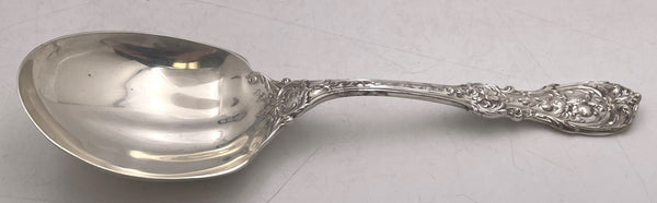 Reed & Barton Set of 6 Sterling Silver Servers in Francis I Pattern and Art Nouveau Style