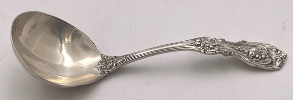 Reed & Barton Set of 6 Sterling Silver Servers in Francis I Pattern and Art Nouveau Style