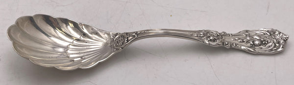 Reed & Barton Set of 6 Sterling Silver Servers in Francis I Pattern and Art Nouveau Style