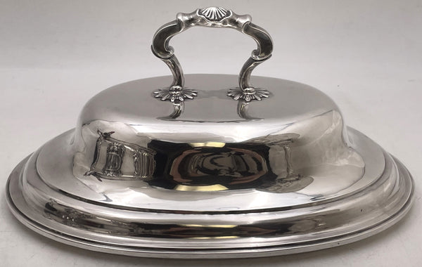 John Jacobs Sterling Silver 1749 Covered Tureen Centerpiece Bowl from Georgian Era