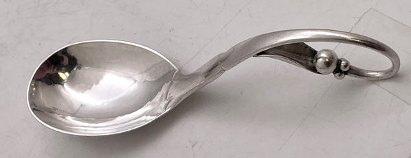 Georg Jensen Assorted Set of Sterling Silver Servers in Blossom Pattern