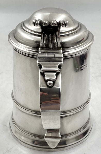 William Summers English Sterling Silver 1899 Tankard