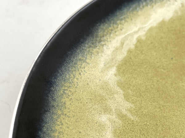 Towle and Earl Pardon Rare Enameled Sterling Silver Bowl in Mid-Century Modern Style