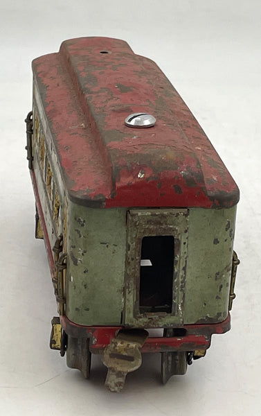 Dorfan Vintage O Gauge Boston Passenger Model Train Car from Early 20th Century