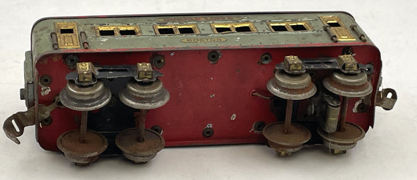 Dorfan Vintage O Gauge Boston Passenger Model Train Car from Early 20th Century