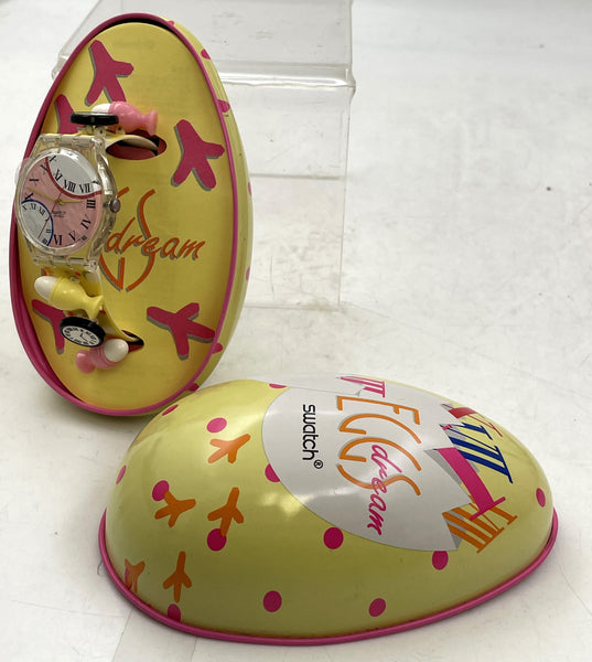Eggs Dream Rare Swatch Watch New in Box