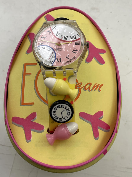 Eggs Dream Rare Swatch Watch New in Box