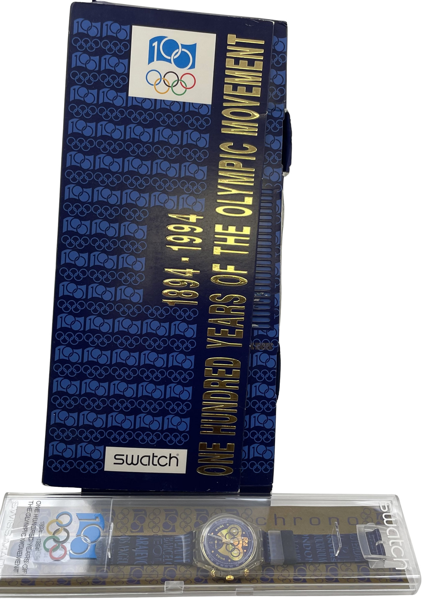 Rare Swatch 1994 Olympic Movement Watch New in Box