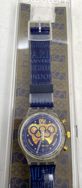 Rare Swatch 1994 Olympic Movement Watch New in Box