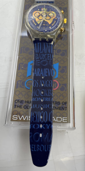 Rare Swatch 1994 Olympic Movement Watch New in Box