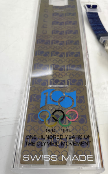 Rare Swatch 1994 Olympic Movement Watch New in Box