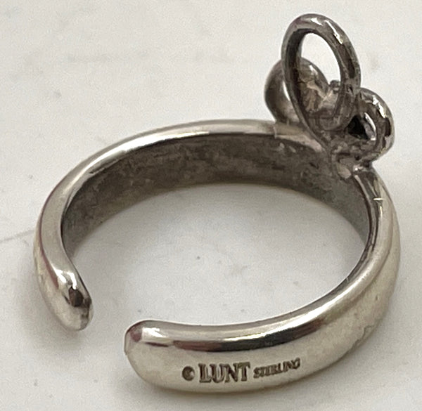 Lunt Set of 4 Sterling Silver Baby Rings