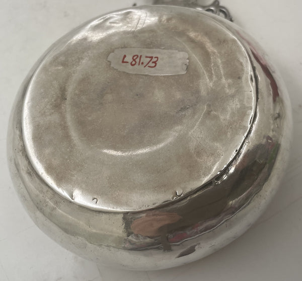 Edward Winslow Early 18th Century Rare Silver Porringer