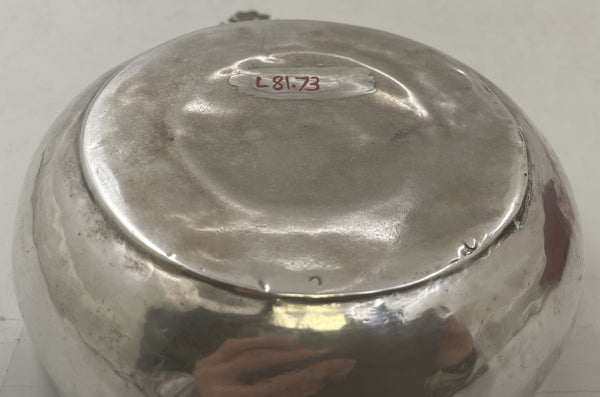 Edward Winslow Early 18th Century Rare Silver Porringer