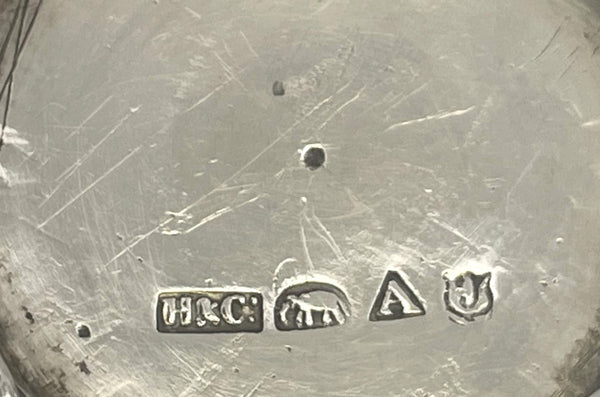 Calcutta Indian Hamilton Sterling Silver Mug from 1830s