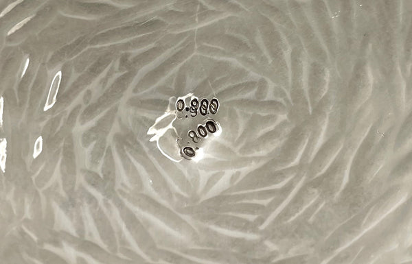 German Hammered Silver 4-Piece Tea & Coffee Set in Bauhaus Style from Early 20th Century