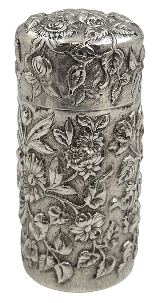 S. Kirk & Son Sterling Silver Repousse Besamim Spice Box from 1903-1907