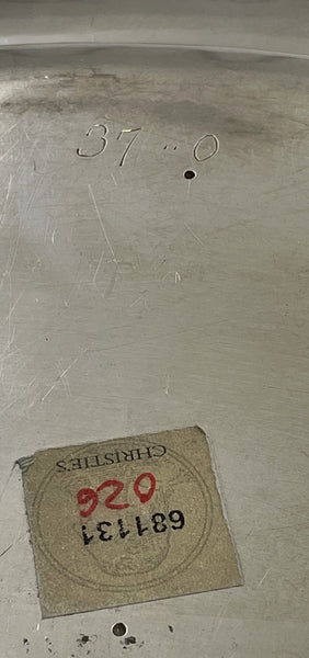 Pair of William Pitts English Sterling Silver Georgian 1790 Platters or Trays