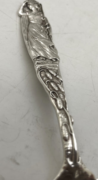 Tiffany & Co. Sterling Silver 4-Piece Child Set in Nursery Rhyme Pattern