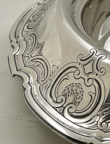 Tiffany & Co. Sterling Silver 1921 Centerpiece Bowl in Kings Pattern
