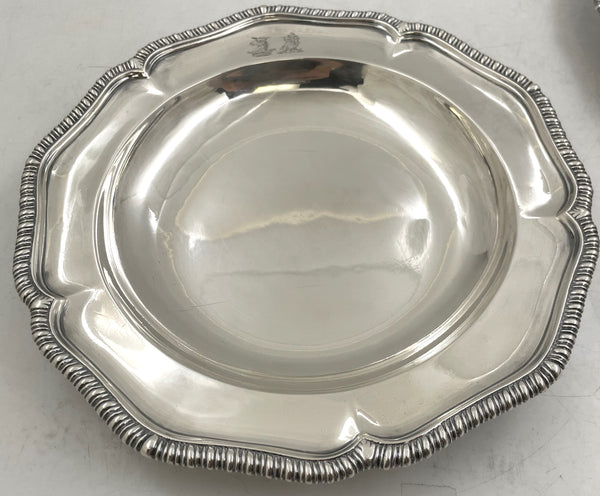 Pair of Paul Storr 1807 Georgian Sterling Silver Serving Dishes