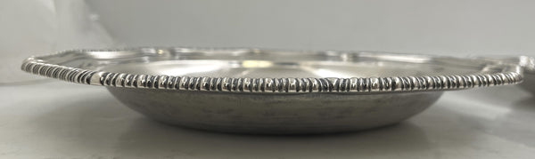 Pair of Paul Storr 1807 Georgian Sterling Silver Serving Dishes