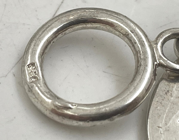 Tiffany & Co. Sterling Silver Please Return to Tiffany Necklace