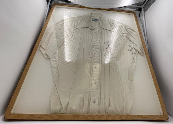 Yaacov Agam Signed Framed 1979 Shirt