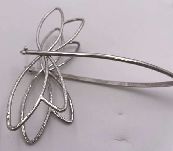 Janet Torelli Sterling Silver Butterfly-Shaped Sandwich Serving Tongs