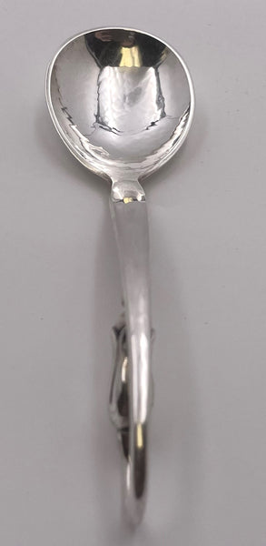 Mogensen Jensen Blossom Style Sterling Silver Jam Serving Spoon #35