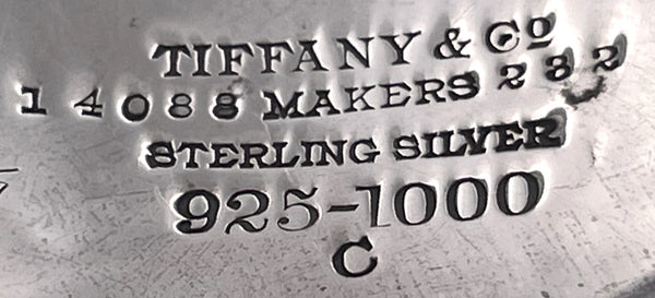 Tiffany & Co. Sterling Silver 1899 Clover Nut Dish/ Bowl in Art Nouveau Style