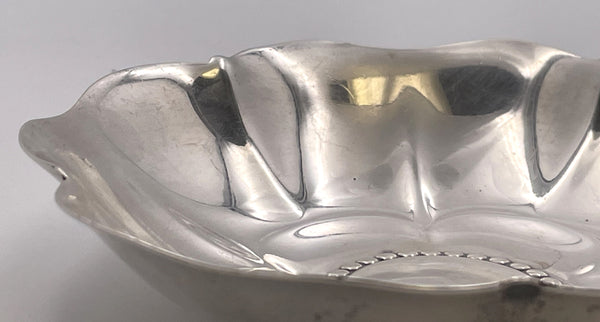 Tiffany & Co. Sterling Silver Floral Nut Dish/ Bowl