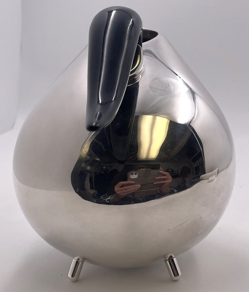 Pomellato Rare Sterling Silver Pitcher in Mid-Century Modern Style
