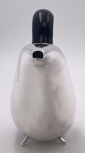 Rare Pomellato Sterling Silver Pitcher in Mid-Century Modern Style