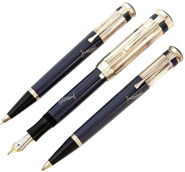 Montblanc Rare Sealed Charles Dickens Set of Limited Edition Fountain Pen, Ballpoint Pen, and Pencil