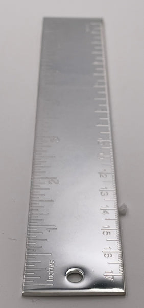 Tiffany & Co. Silver Metric Ruler in Classic Tiffany-Blue Pouch