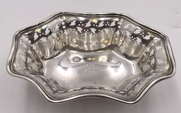 Tiffany & Co. Set of 6 Sterling Silver 1908 Nut Dishes