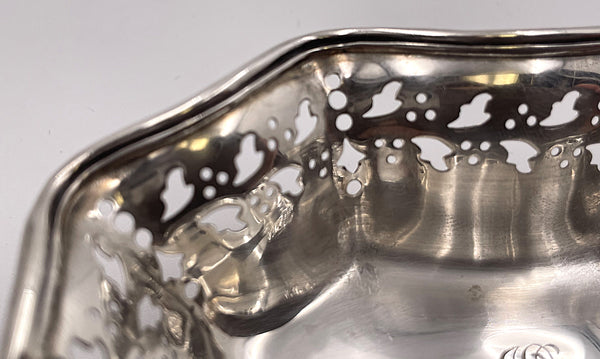 Tiffany & Co. Set of 6 Sterling Silver 1908 Nut Dishes